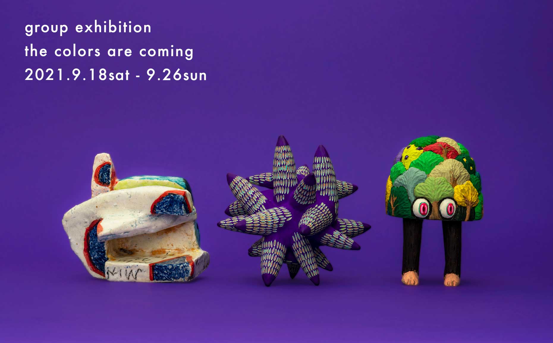 the colors are coming